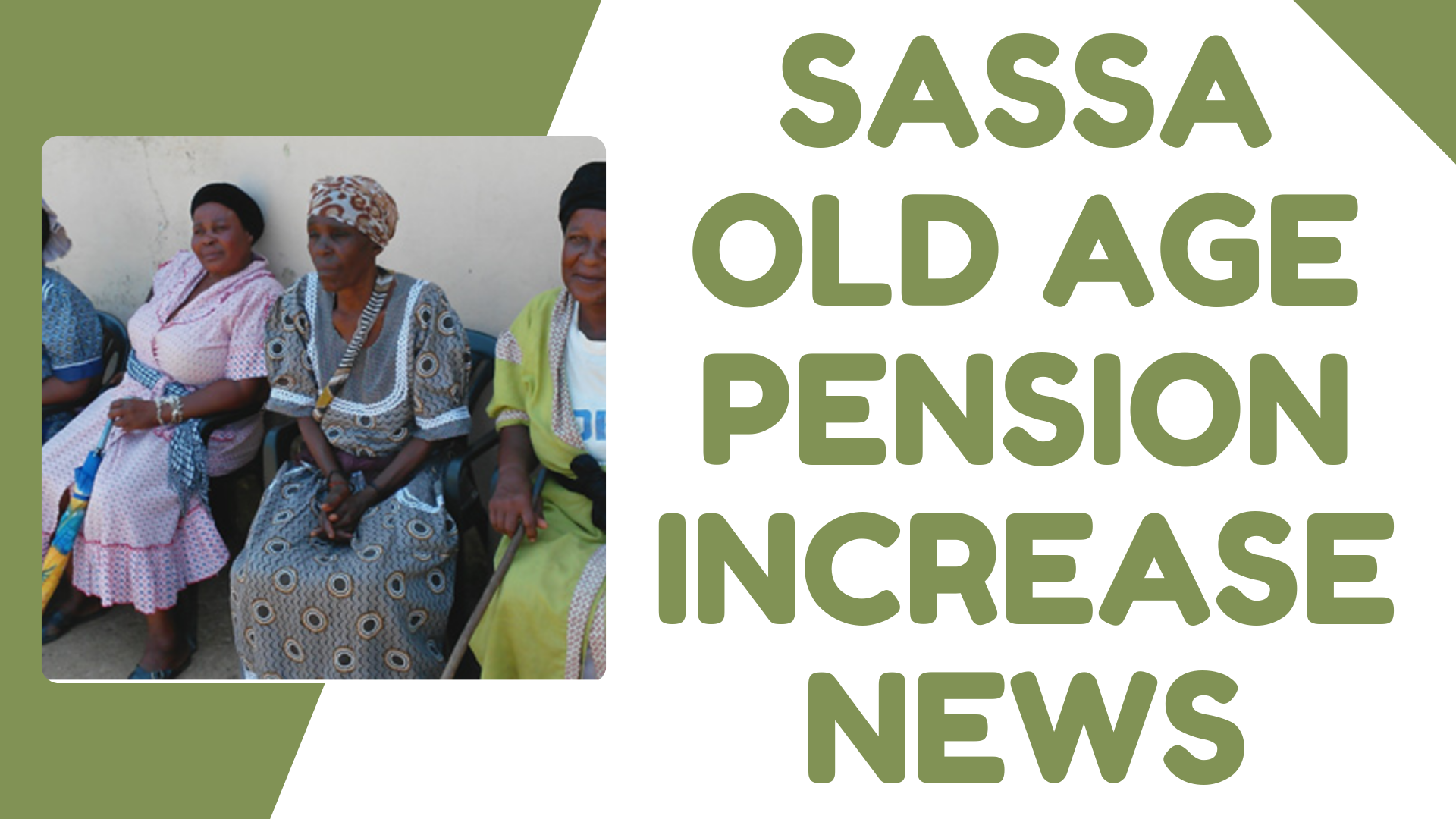 SASSA Old Age Pension Increase News